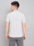 Men Solid Slim Fit Polo T-shirt with MATPIQ