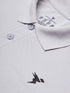 Men Solid Slim Fit Polo T-shirt with MATPIQ