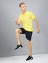 Men Solid Slim Fit Polo T-shirt with MATPIQ