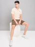 Men Solid Slim Fit Polo T-shirt with MATPIQ