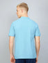 Men Solid Slim Fit Polo T-shirt with MATPIQ