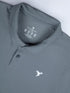 Men Solid Slim Fit Polo T-shirt with MATPIQ