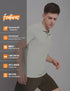 Men Solid Slim Fit Polo T-shirt with MATPIQ