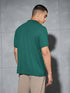 Men Solid Slim Fit Polo T-shirt with MATPIQ