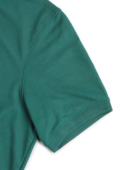 Men Solid Slim Fit Polo T-shirt with MATPIQ