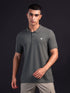 Men Solid Slim Fit Polo T-shirt with MATPIQ