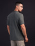 Men Solid Slim Fit Polo T-shirt with MATPIQ