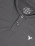Men Solid Slim Fit Polo T-shirt with MATPIQ