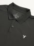 Men Solid Slim Fit Polo T-shirt with MATPIQ