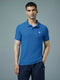 Men Solid Slim Fit Polo T-shirt with MATPIQ