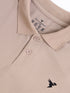 Men Solid Slim Fit Polo T-shirt with MATPIQ