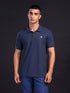 Men Solid Slim Fit Polo T-shirt with MATPIQ