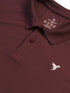 Men Solid Slim Fit Polo T-shirt with MATPIQ