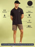 Men Solid Slim Fit Polo T-shirt with MATPIQ