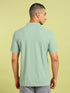 Men Solid Slim Fit Polo T-shirt with MATPIQ