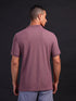 Men Solid Slim Fit Polo T-shirt with MATPIQ