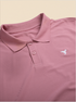 Men Plus Size Solid Polo T-shirt with MATPIQ