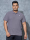 Men Plus Size Solid Polo T-shirt with MATPIQ