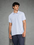 Men Solid Slim Fit Polo T-shirt with MATPIQ