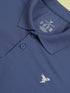 Men Solid Slim Fit Polo T-shirt with MATPIQ