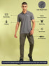 Men Solid Slim Fit Polo T-shirt with MATPIQ