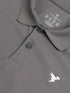 Men Solid Slim Fit Polo T-shirt with MATPIQ