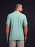 Men Solid Slim Fit Polo T-shirt with MATPIQ