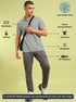 Men Solid Slim Fit Polo T-shirt with MATPIQ