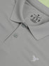 Men Solid Slim Fit Polo T-shirt with MATPIQ