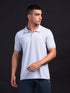 Men Solid Slim Fit Polo T-shirt with MATPIQ