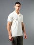 Men Solid Slim Fit Polo T-shirt with MATPIQ