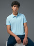 Men Solid Slim Fit Polo T-shirt with MATPIQ