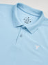 Men Solid Slim Fit Polo T-shirt with MATPIQ