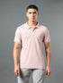 Men Solid Slim Fit Polo T-shirt with MATPIQ