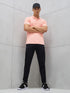 Men Solid Slim Fit Polo T-shirt with MATPIQ