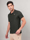 Men Solid Slim Fit Polo T-shirt with MATPIQ