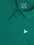 Men Solid Slim Fit Polo T-shirt with MATPIQ