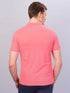 Men Solid Slim Fit Polo T-shirt with MATPIQ