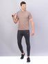 Men Solid Slim Fit Polo T-shirt with MATPIQ