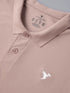 Men Solid Slim Fit Polo T-shirt with MATPIQ