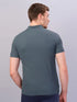 Men Solid Slim Fit Polo T-shirt with MATPIQ