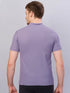 Men Solid Slim Fit Polo T-shirt with MATPIQ