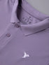 Men Solid Slim Fit Polo T-shirt with MATPIQ