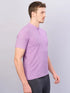 Men Solid Slim Fit Polo T-shirt with MATPIQ