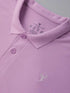Men Solid Slim Fit Polo T-shirt with MATPIQ