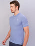 Men Solid Slim Fit Polo T-shirt with MATPIQ