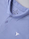 Men Solid Slim Fit Polo T-shirt with MATPIQ