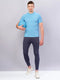 Men Solid Slim Fit Polo T-shirt with MATPIQ