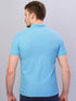 Men Solid Slim Fit Polo T-shirt with MATPIQ