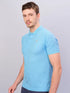 Men Solid Slim Fit Polo T-shirt with MATPIQ